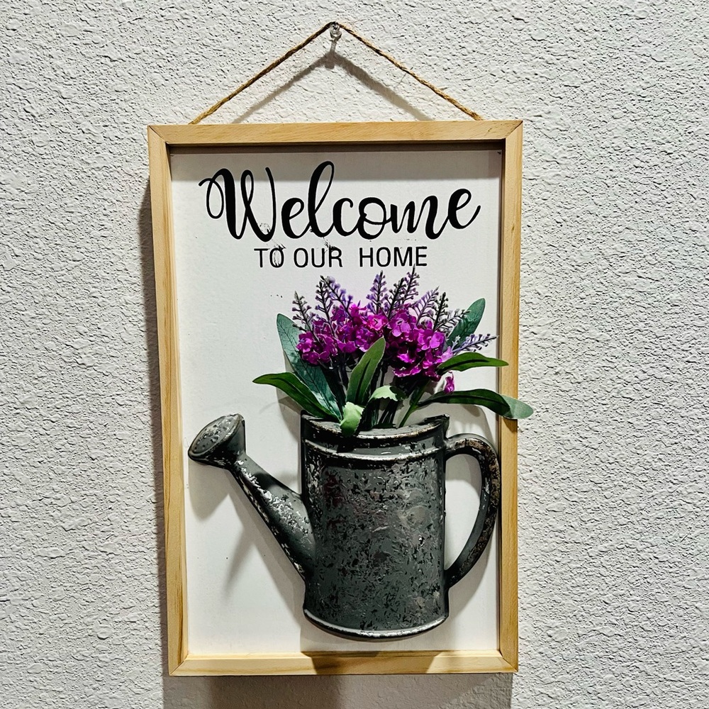 Welcome To Our Home Wall Decor